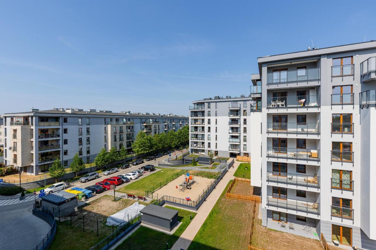 ורשה Ursus Sunny Studio For 4 Guests With Parking & Balcony By Noclegi Renters מראה חיצוני תמונה
